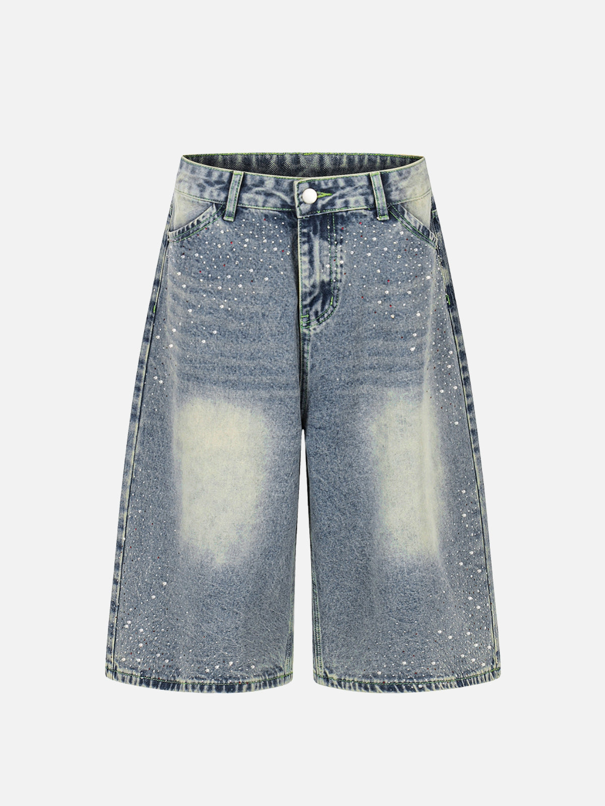 STARY - Baggy Basic Jorts Blue | Teenwear.eu