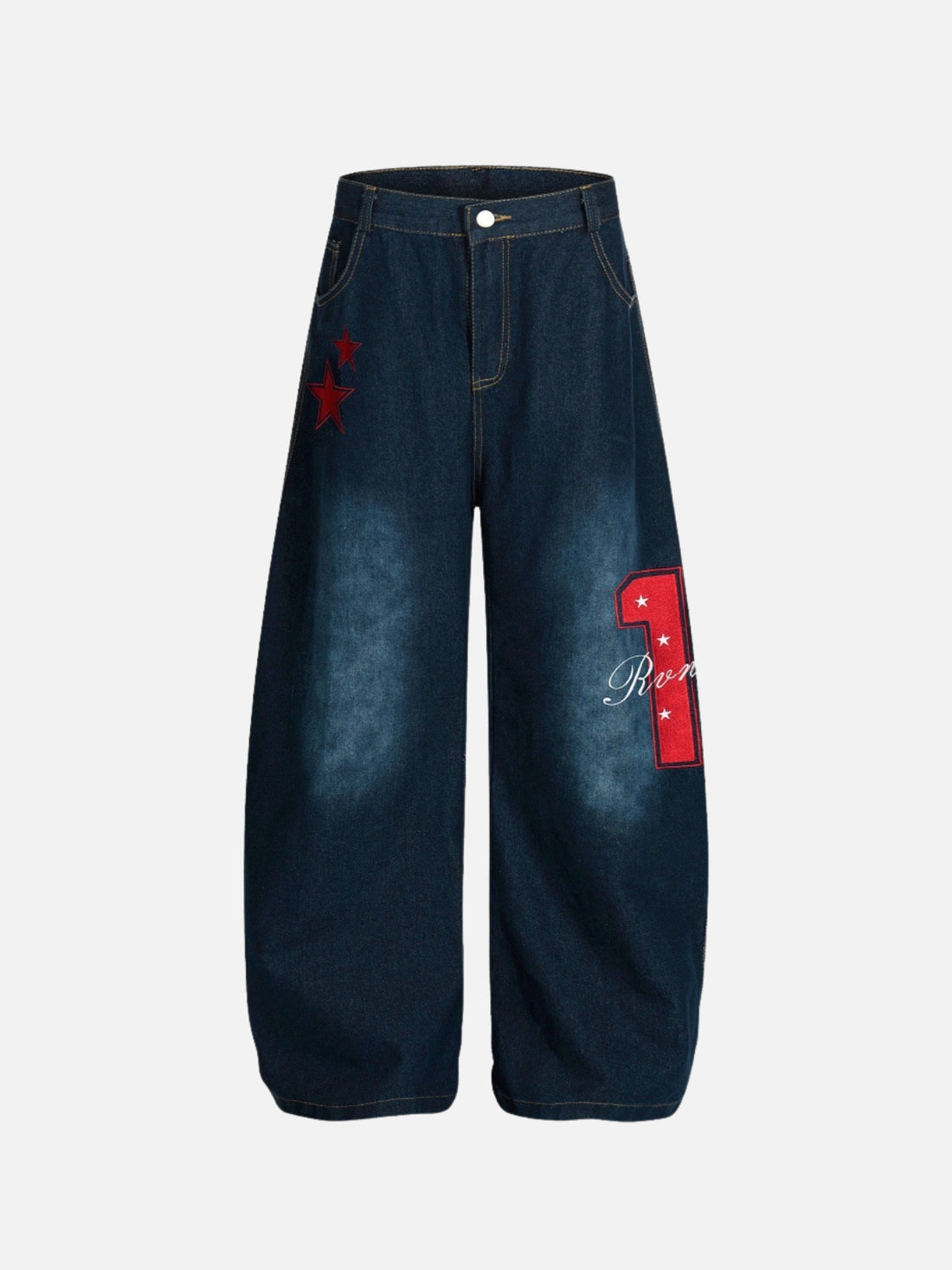REDLINE - Baggy Graphic Jeans Light Blue | Teenwear.eu