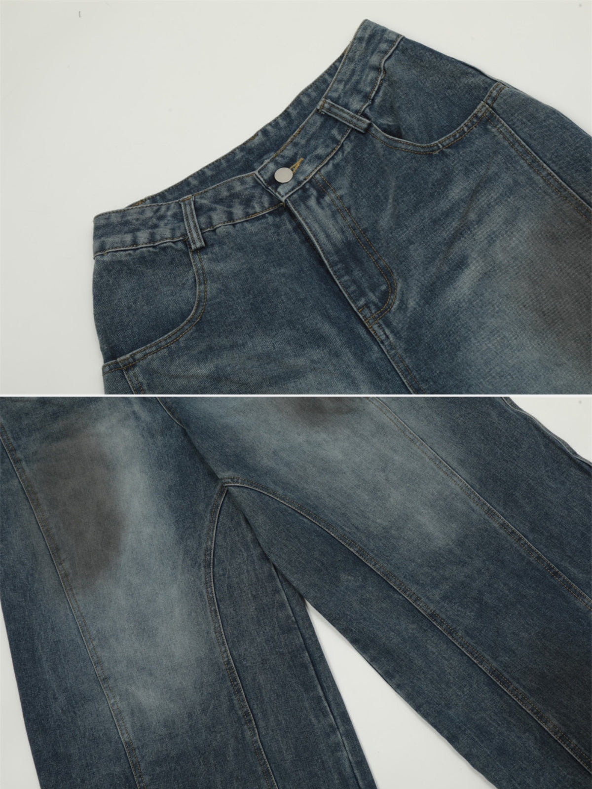 DIRTY - Baggy Basic Unisex Jeans | Teenwear.eu