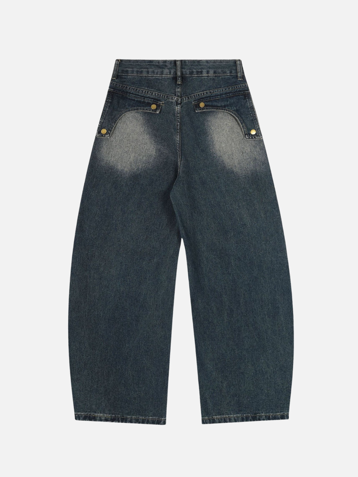 PATCHSTARS - Baggy Embroidered Jeans | Teenwear.eu
