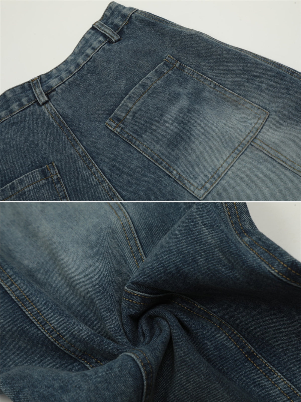 DIRTY - Baggy Basic Unisex Jeans | Teenwear.eu