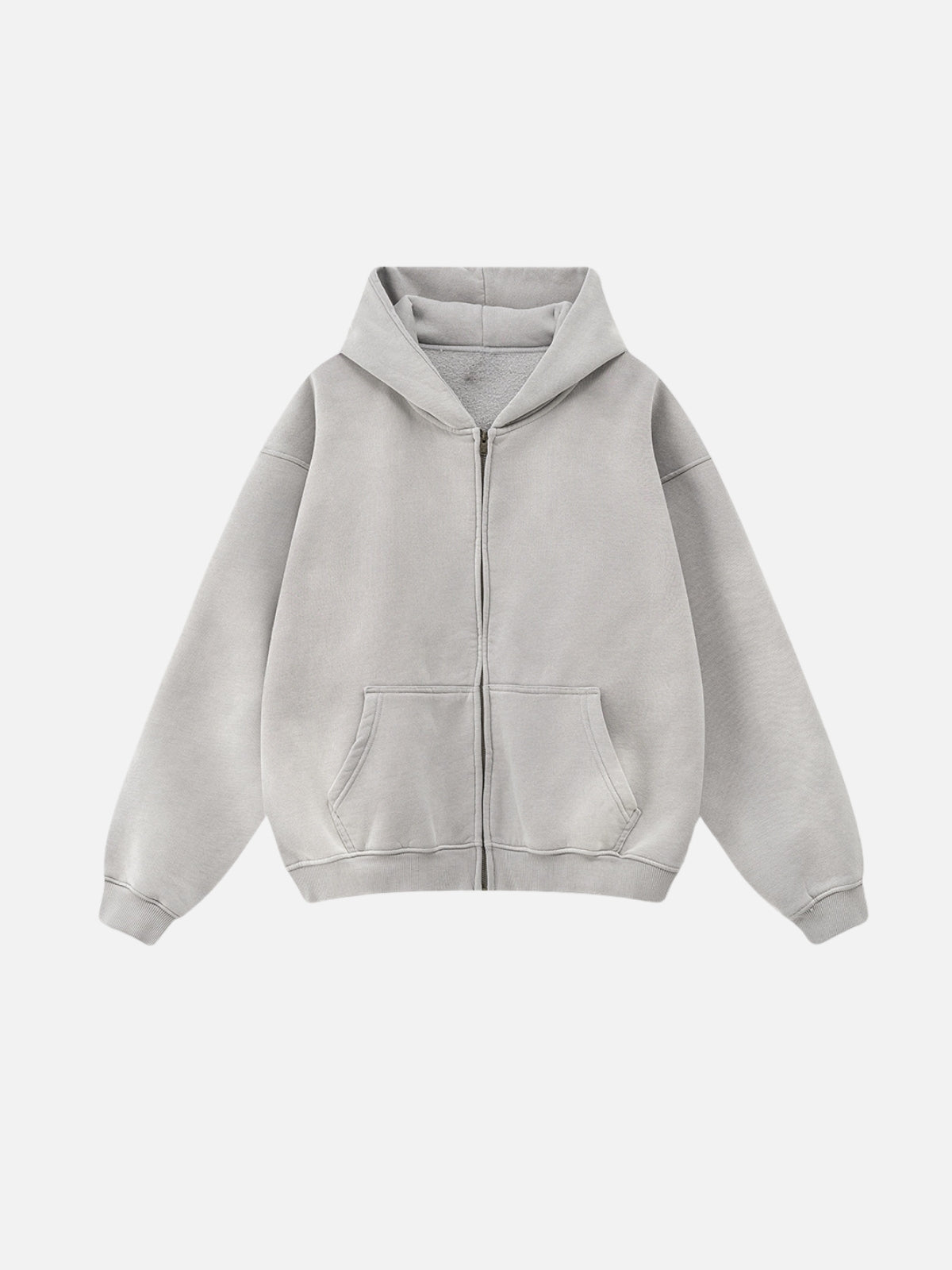 CLOUDY - Premium Oversized Basic Hoodie Grey | Teenwear.eu