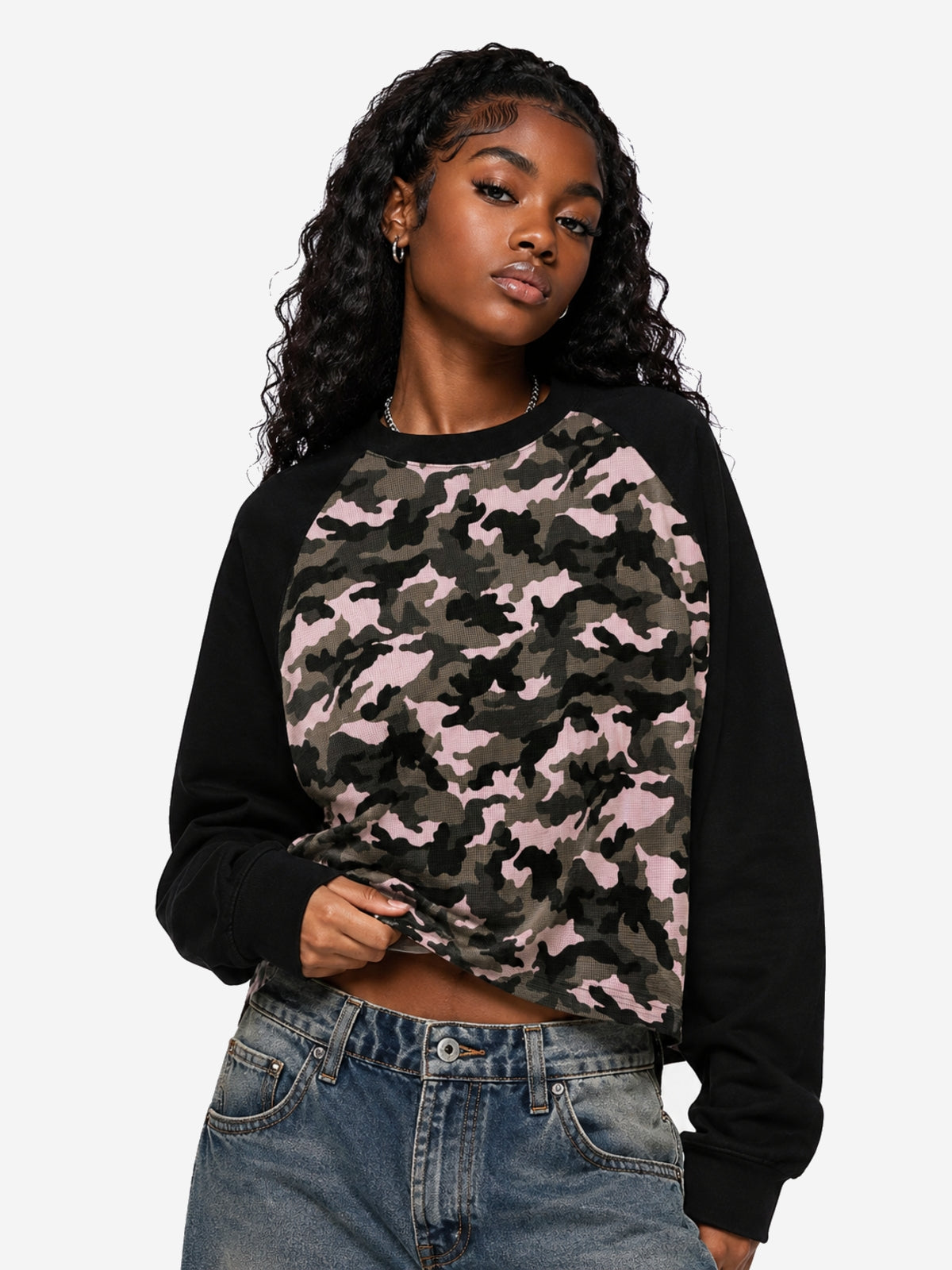 CAMOSTY - Long Sleeve Camo T-Shirt | Teenwear.eu