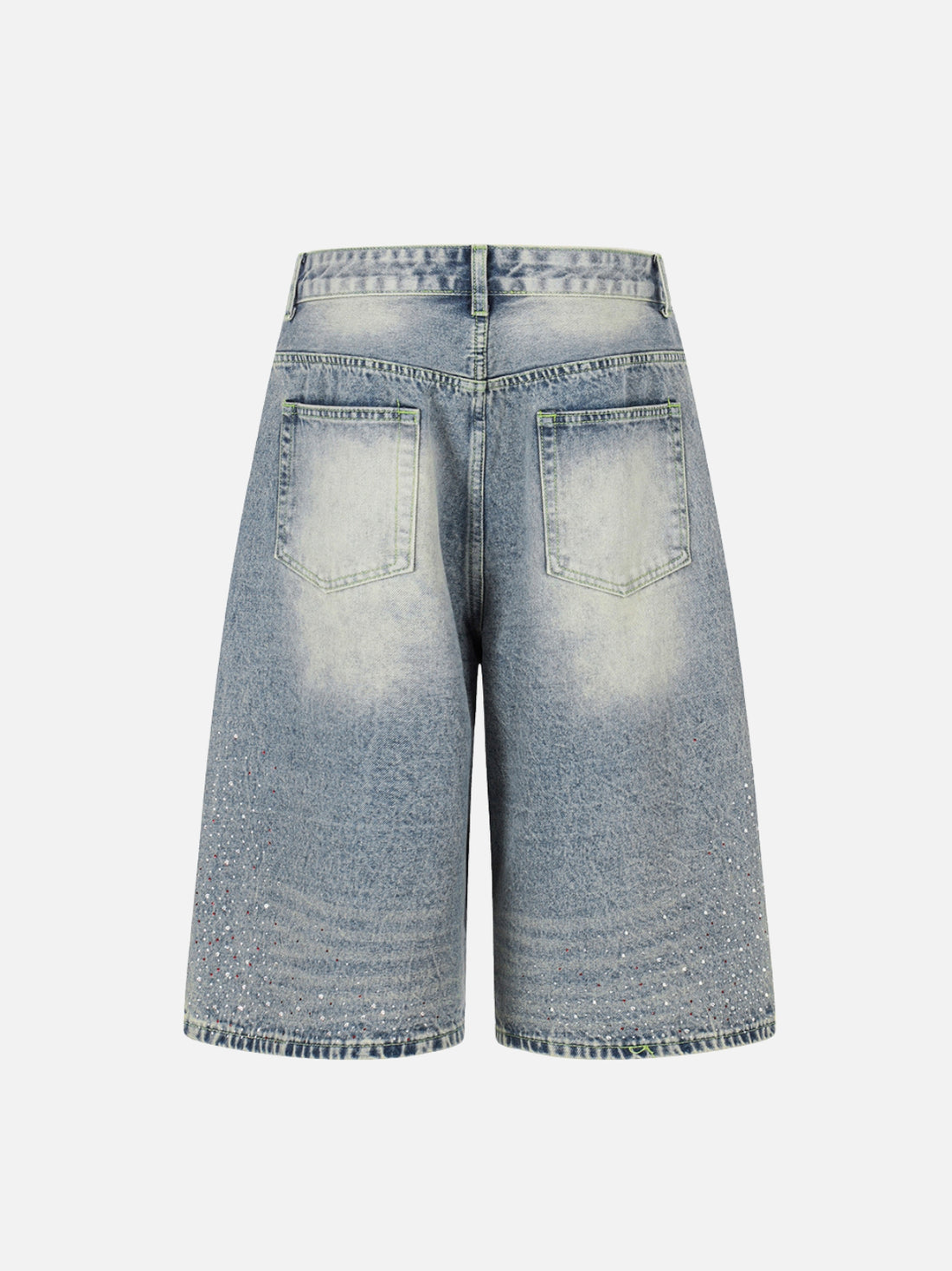 STARY - Baggy Basic Jorts Blue | Teenwear.eu