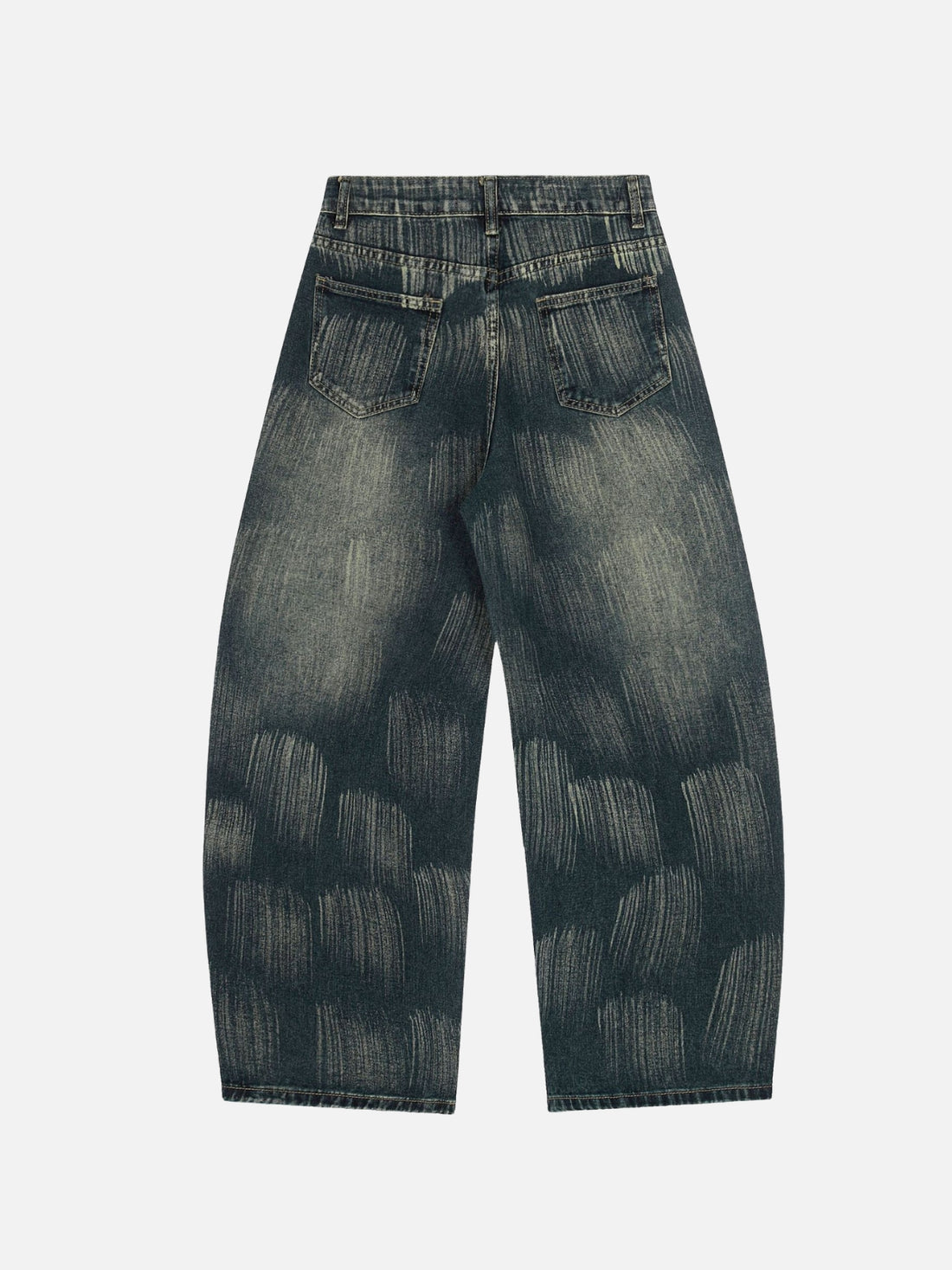FADELY - Baggy Print Jeans Blue | Teenwear.eu