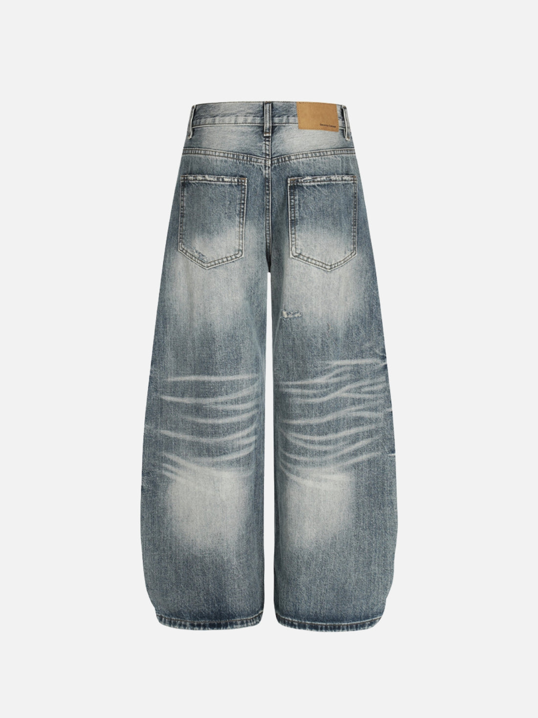 CRASO – Baggy Distressed Basic Jeans Blue | Teenwear.eu
