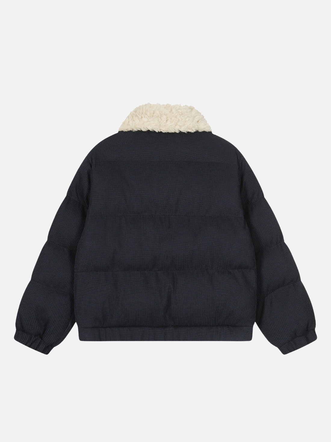 KRAL - Oversized Embroidered Puffer Jacket Black | Teenwear.eu