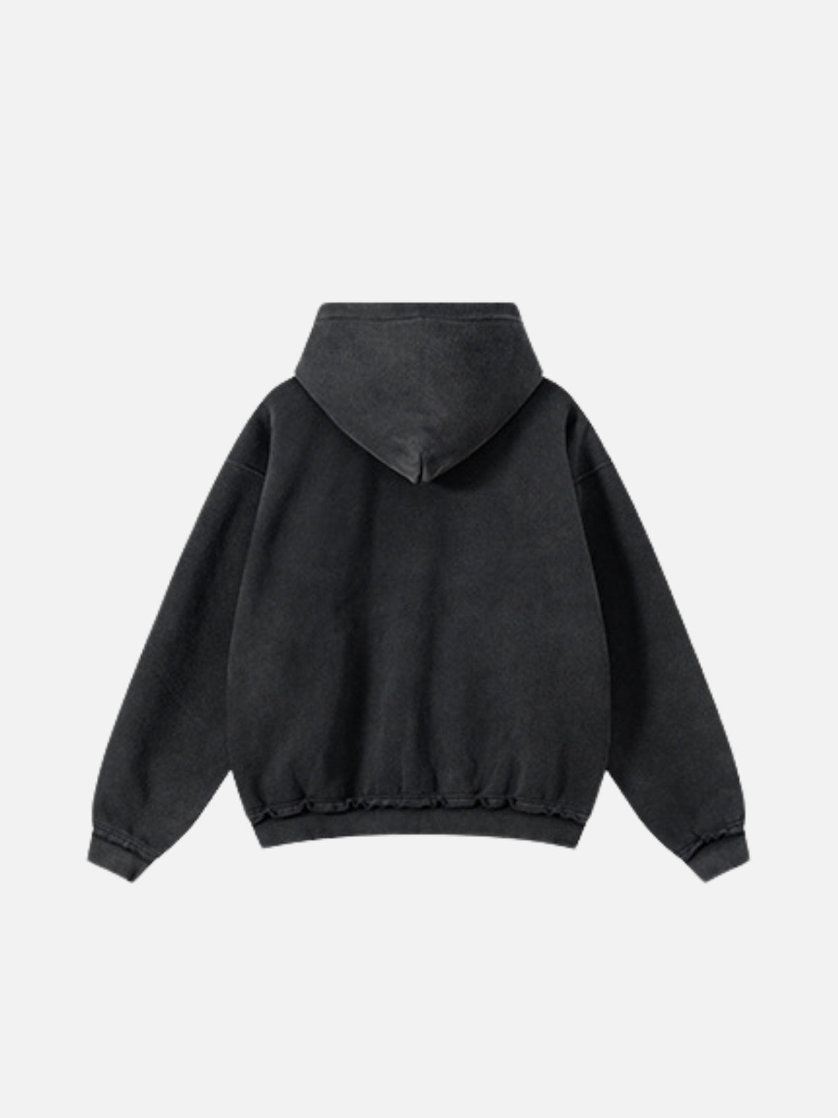 LICENSE - Oversized Print Zip Up Hoodie | Teenwear.eu