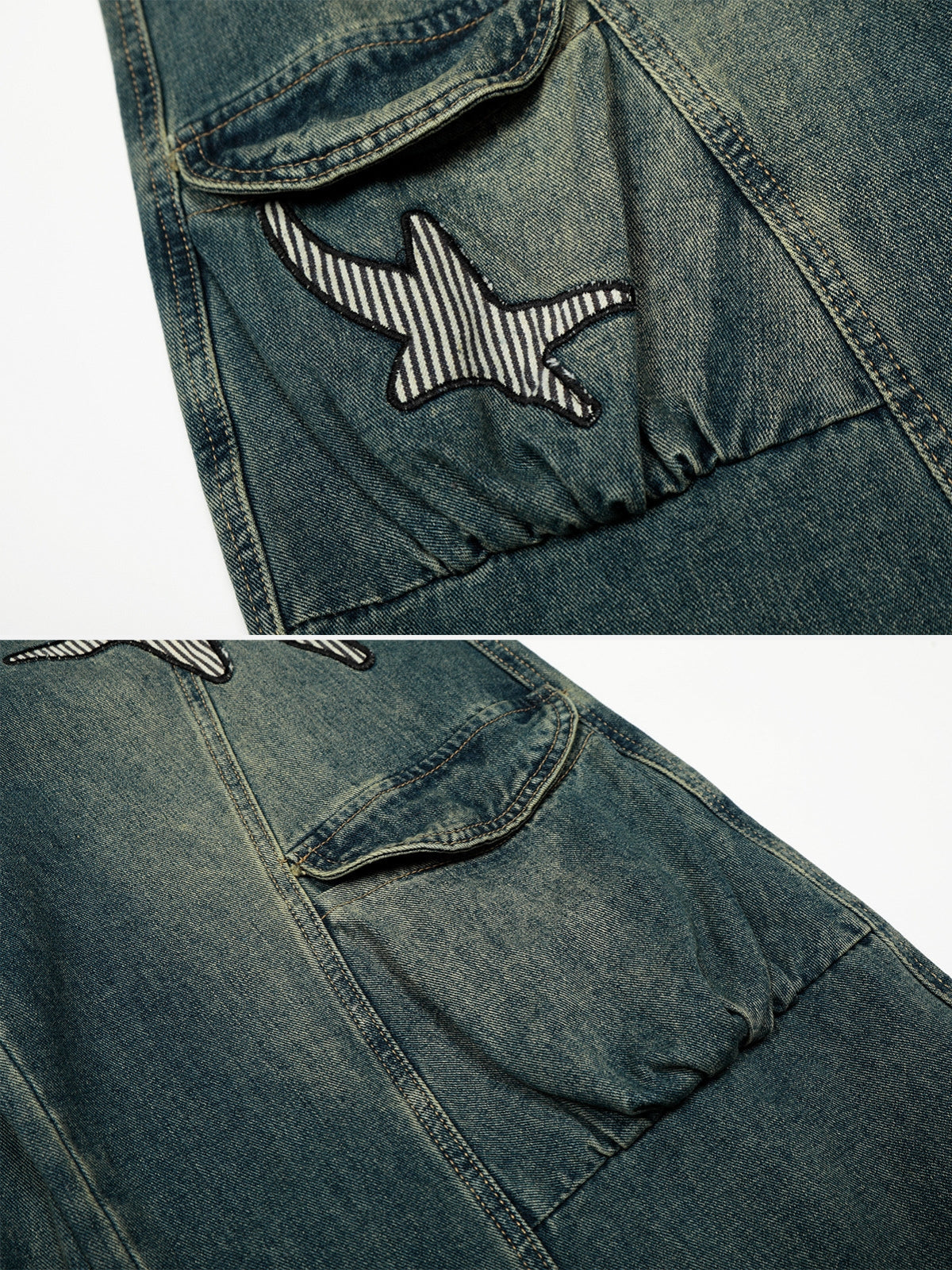 FALSTAR - Baggy Graphic Jeans | Teenwear.eu