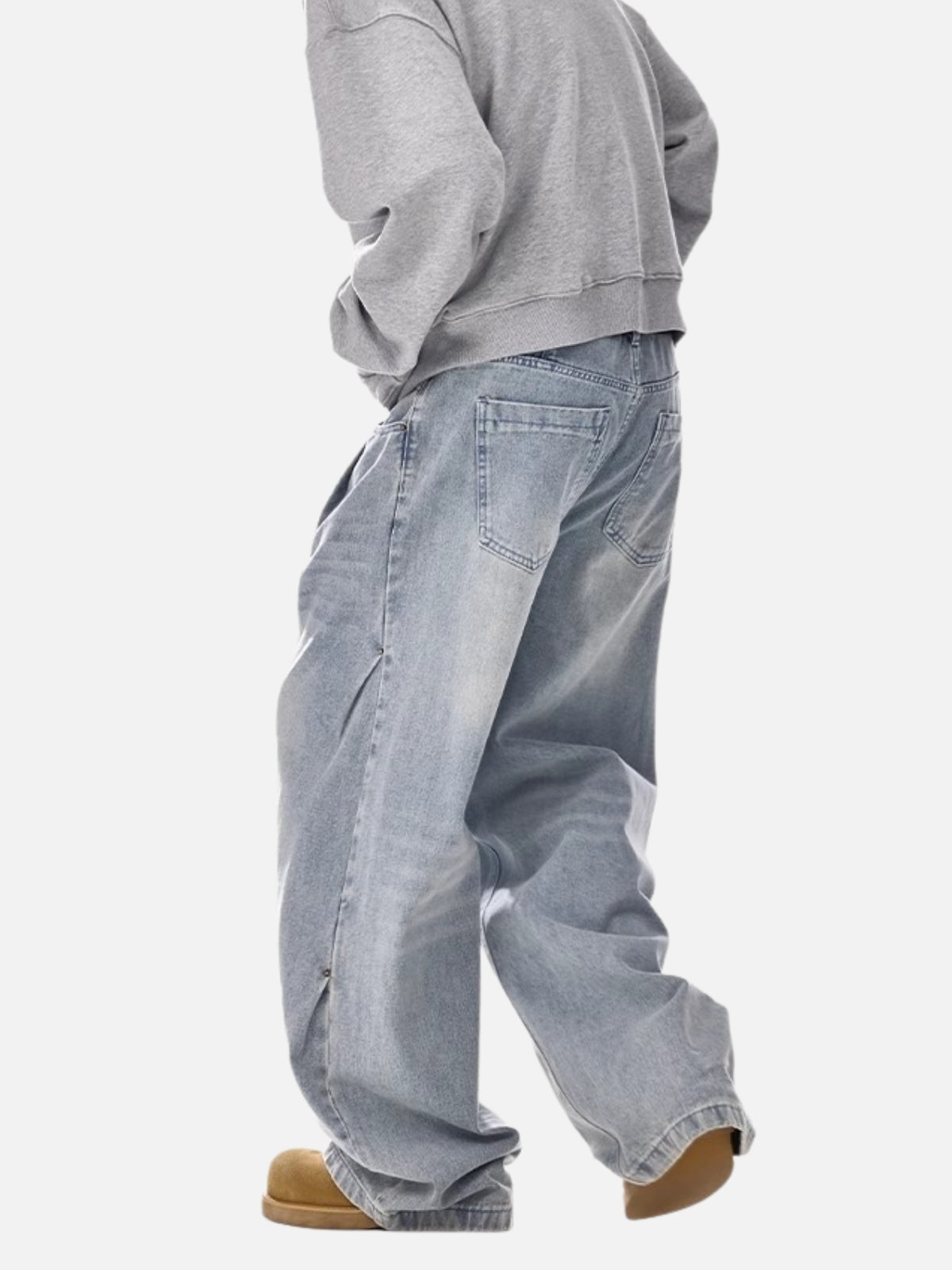 JOURNEY - Baggy Basic Jeans
