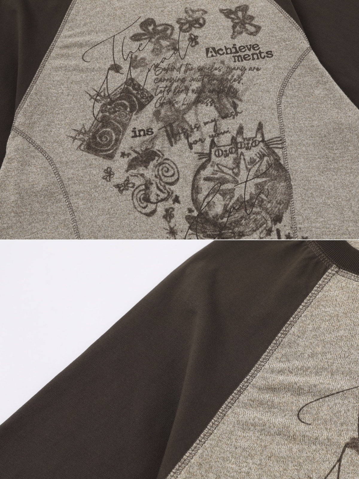 ACHIEVE - Oversized Graphic T-Shirt | Teenwear.eu