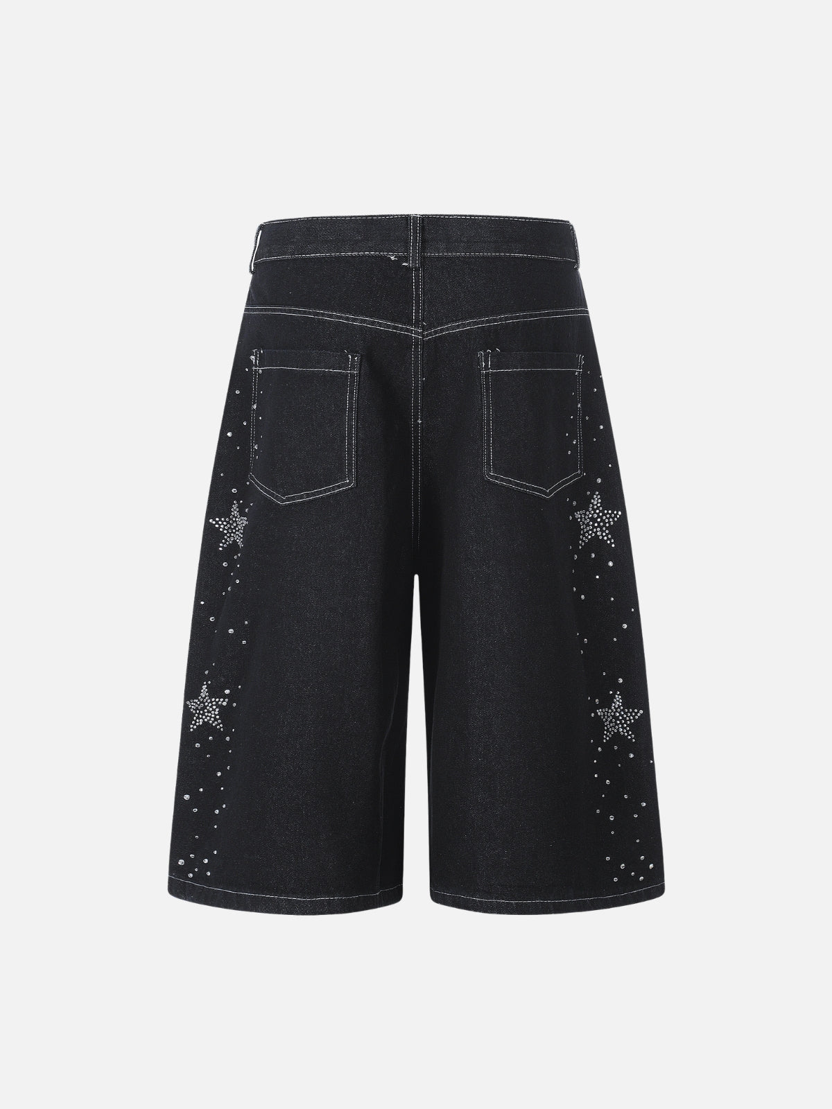 GALAXY - Baggy Denim Graphic Jorts | Teenwear.eu
