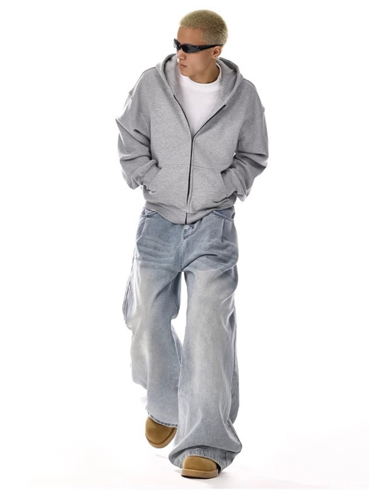 JOURNEY - Baggy Basic Jeans