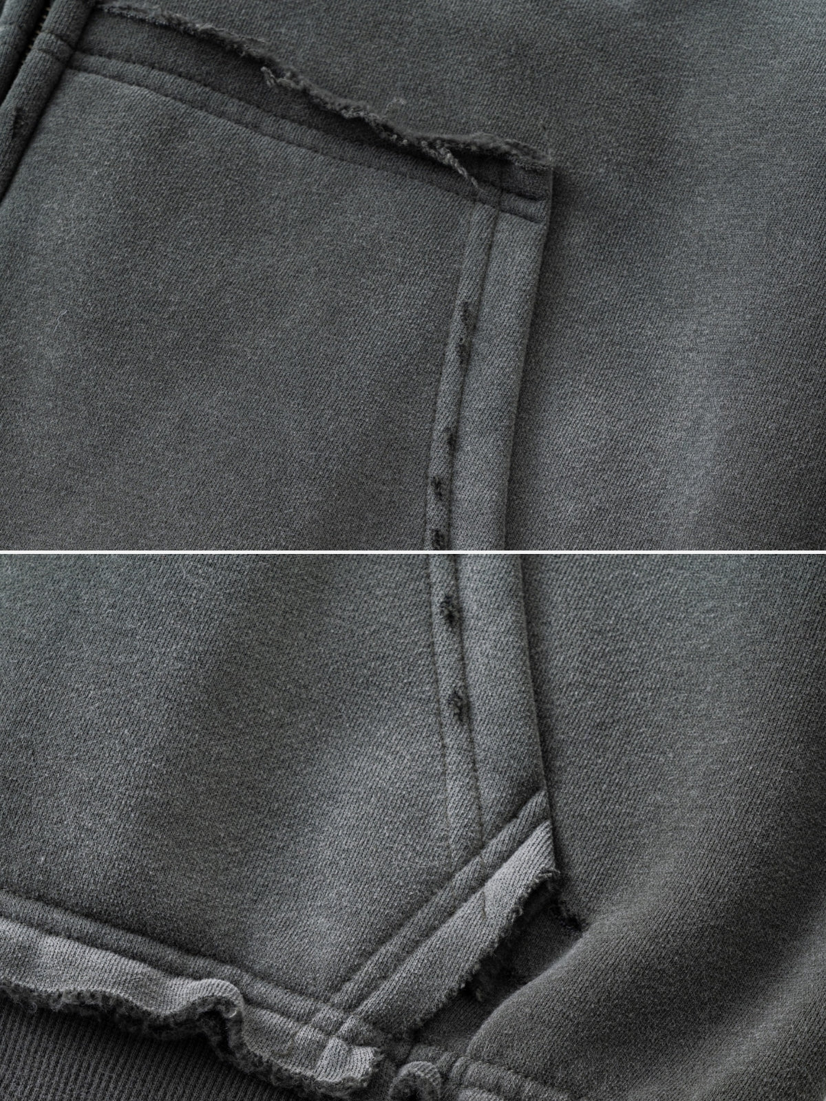 LICENSE - Oversized Print Zip Up Hoodie | Teenwear.eu