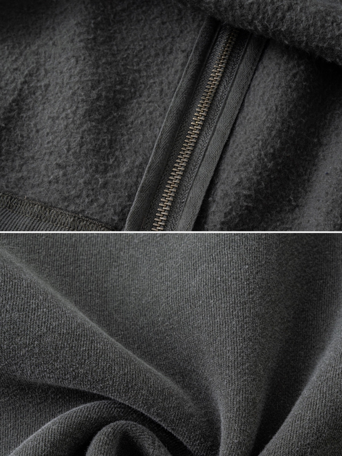 LICENSE - Oversized Print Zip Up Hoodie | Teenwear.eu