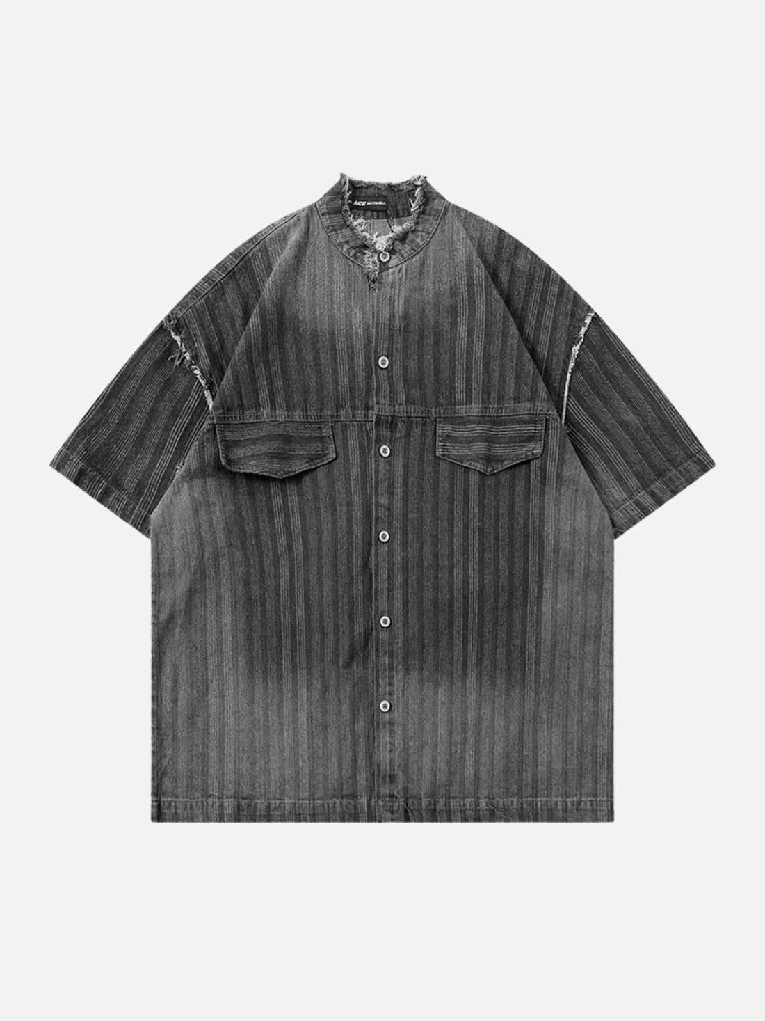 FESTART - Oversized Denim Basic Shirt Blue | Teenwear.eu