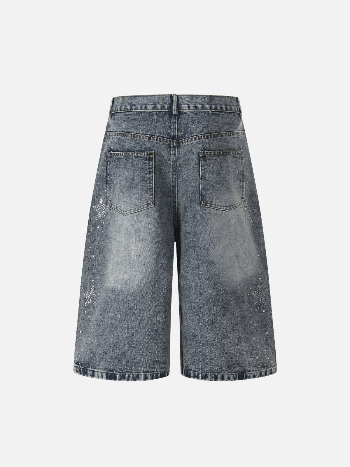 GALAXY - Baggy Denim Graphic Jorts | Teenwear.eu