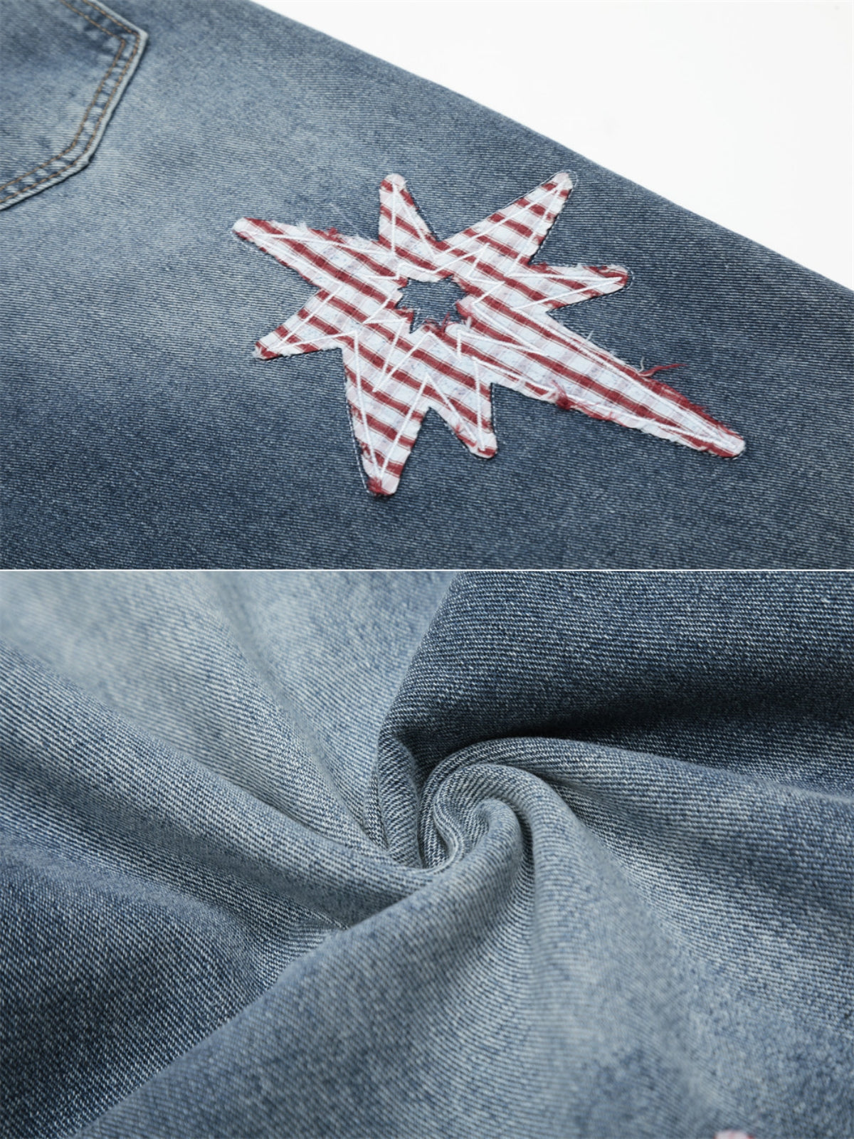 YEEHAW - Baggy Embroidered Basic Jeans | Teenwear.eu