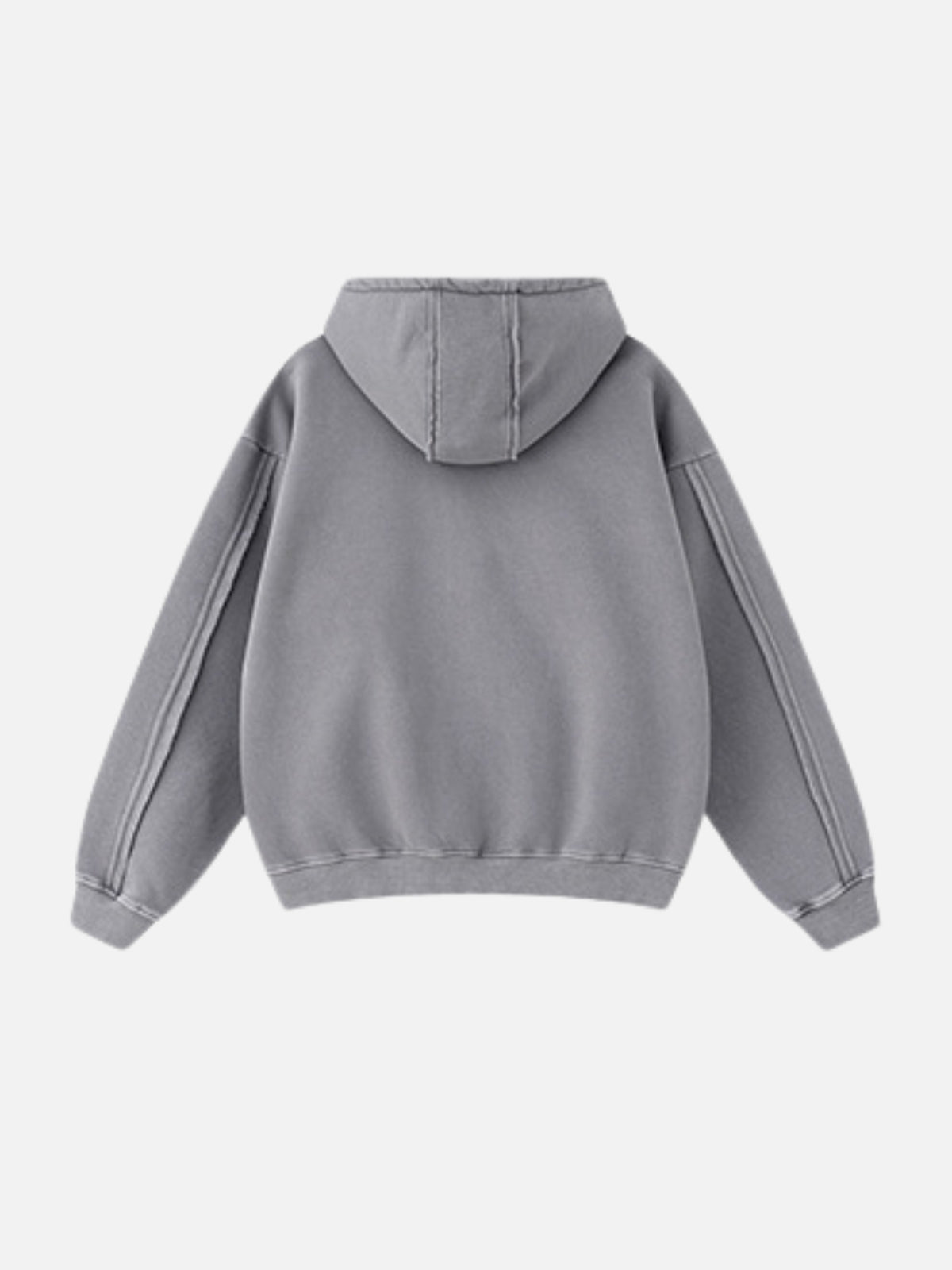 VICOS - Oversized Basic Premium Zip Up Hoodie | Teenwear.eu