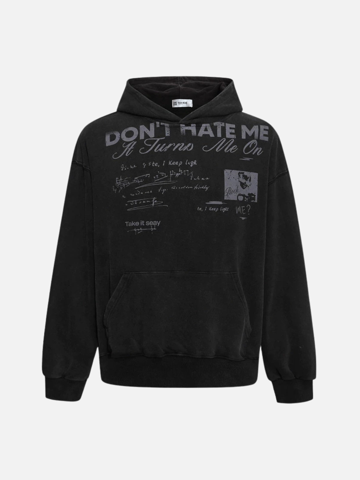 HATER - Oversized Graphic Hoodie