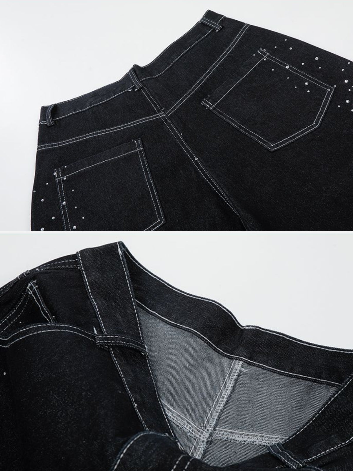GALAXY - Baggy Denim Graphic Jorts | Teenwear.eu