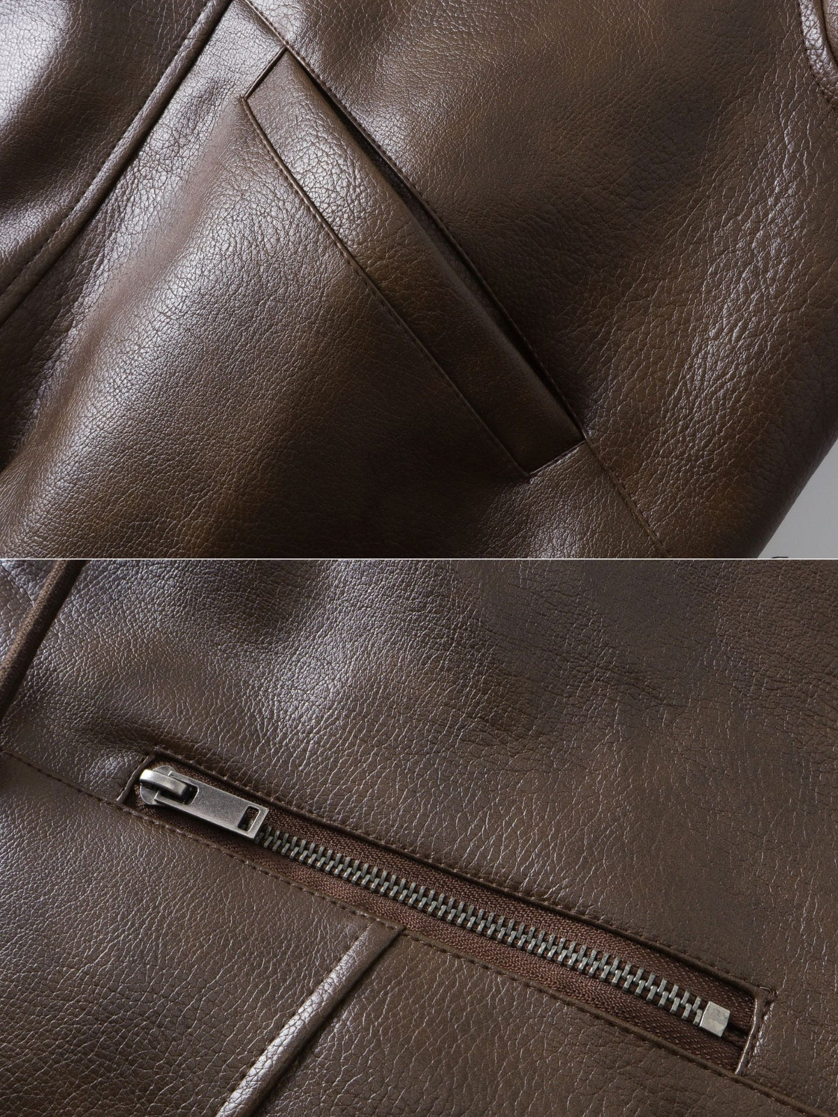 LUSTICA - Oversized Basic Faux Leather Jacket | Teenwear.eu