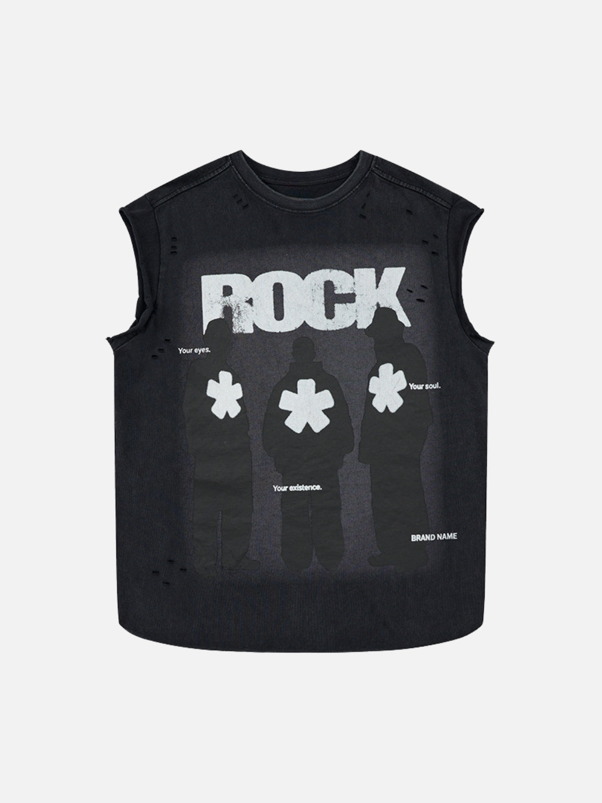 ROCKY - Oversized Graphic Tank Top