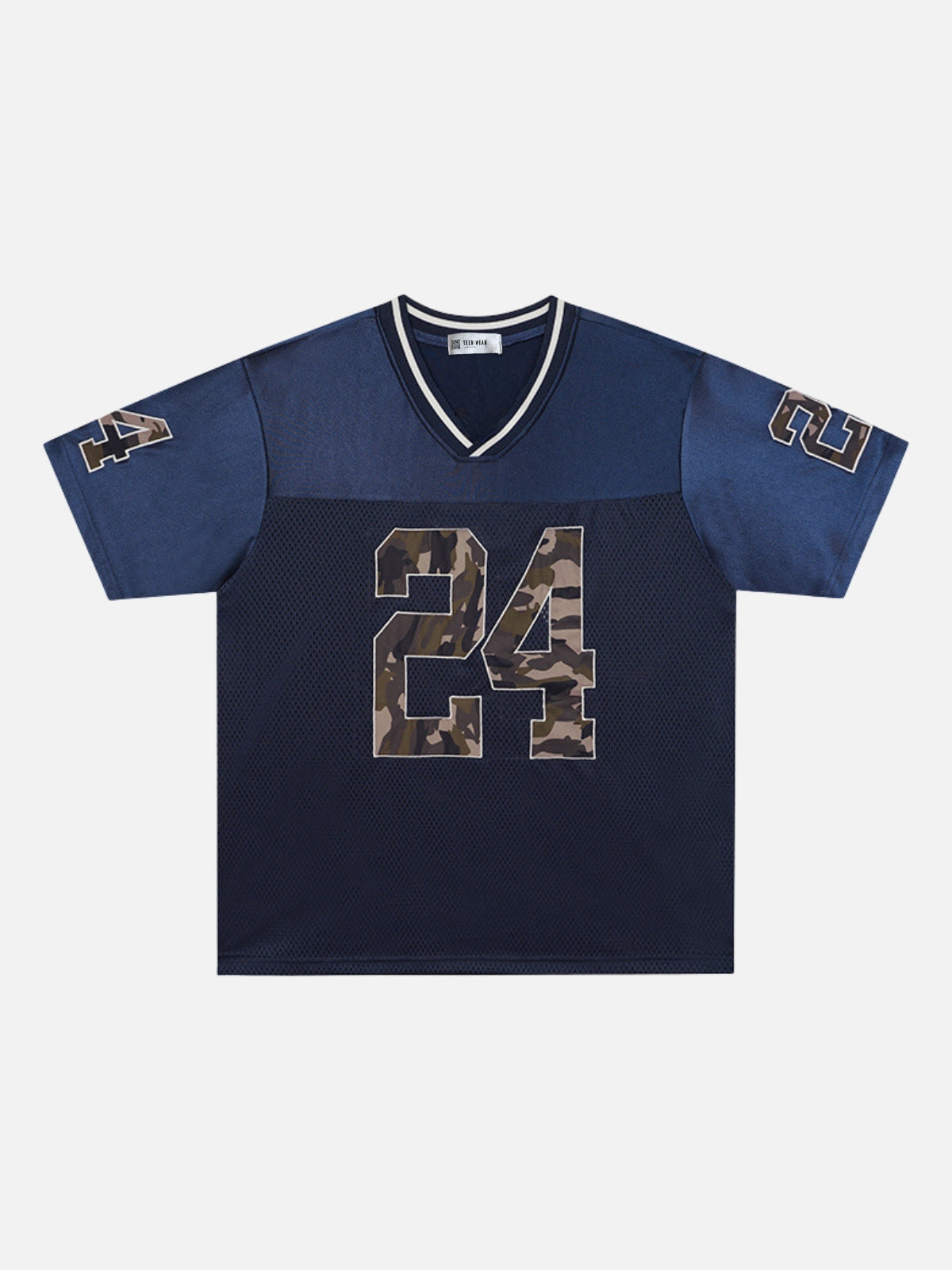 MADEG - Oversized Graphic T-Shirt Blue | Teenwear.eu