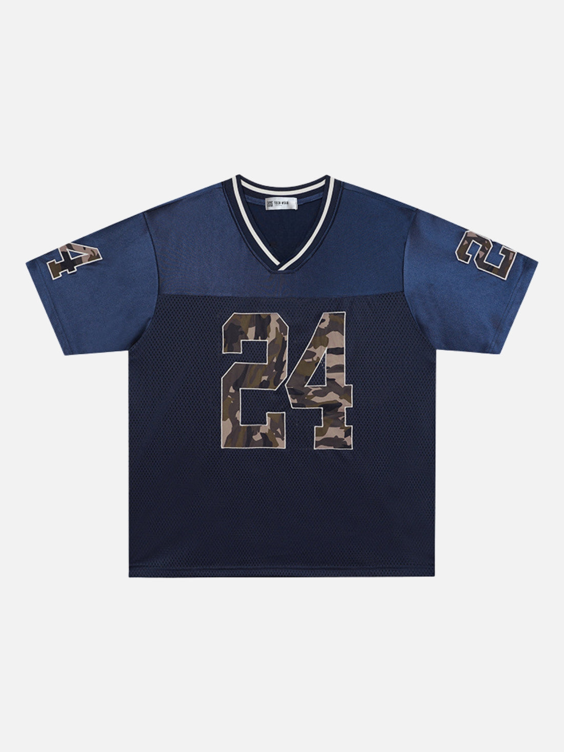 MADEG - Oversized Graphic T-Shirt Blue | Teenwear.eu