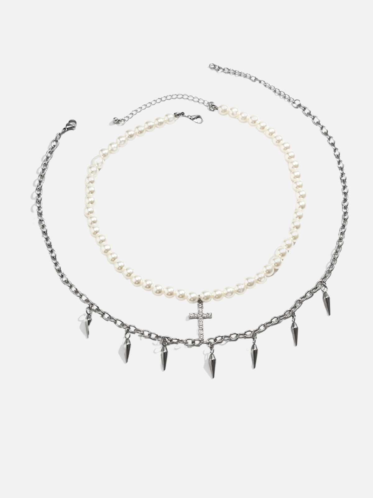 COMBERO - Pearls Imitation Necklace | Teenwear.eu