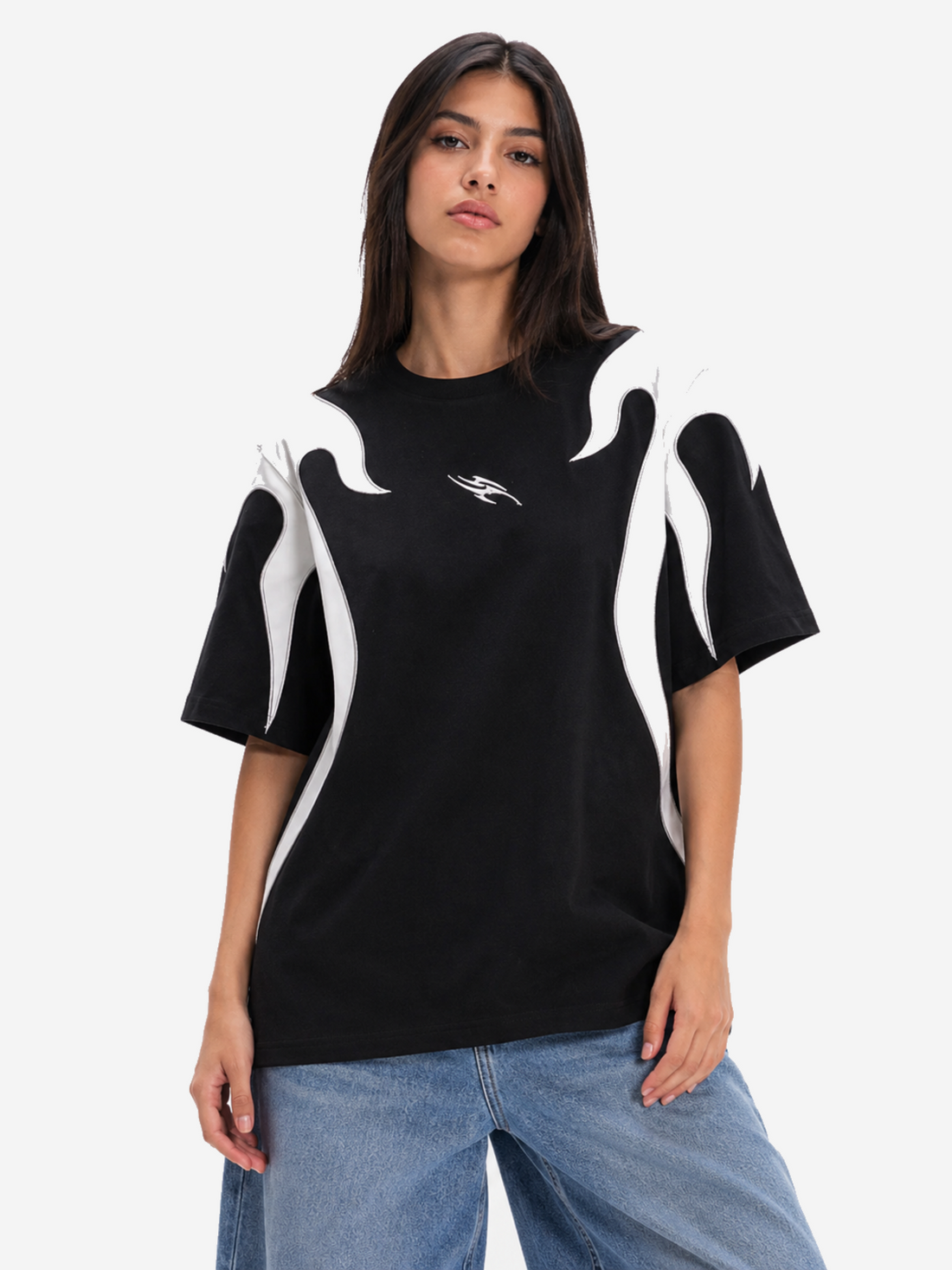 SPINNER - Oversized Embroidered T-Shirt | Teenwear.eu